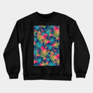 Colorful Tropical Summer | Urban Finery Crewneck Sweatshirt